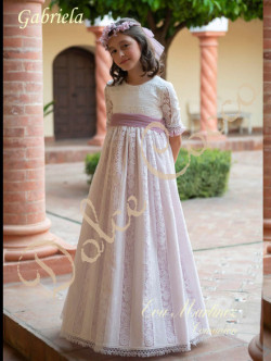 Vestido niña comunión 2024  Córdoba modelo Gabriela