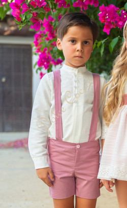 CONJUNTO NIÑO CEREMONIA  O PAJE DE BODA TRAJE DE ARRAS