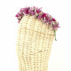Diadema flores preservadas tonos malva buganvilla morado