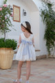 VESTIDO CORTO CON BRAGUITA CEREMONIA INFANTIL